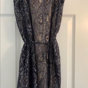 Lace Overlay Simply Vera Wang Dress (with pockets)